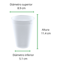 VASO TERMICO NO 12 REYMA 40 PAQ / 25 PZAS