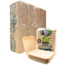CHAROLA TERMICA BIODEGRADABLE 855 MARIEL 10 PAQ/50 PZAS