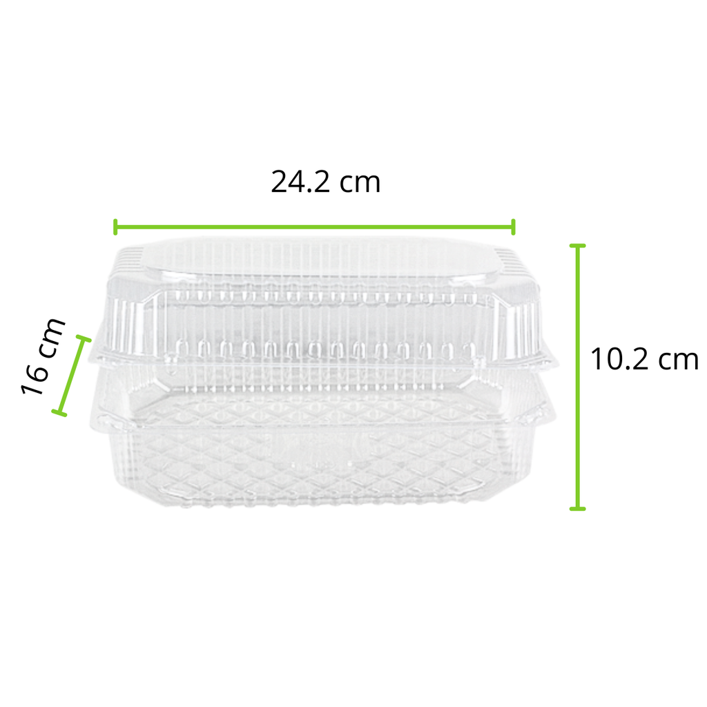 CONTENEDOR POLIESTIRENO RB-130 REYMA 1 PAQ / 250 PZAS 