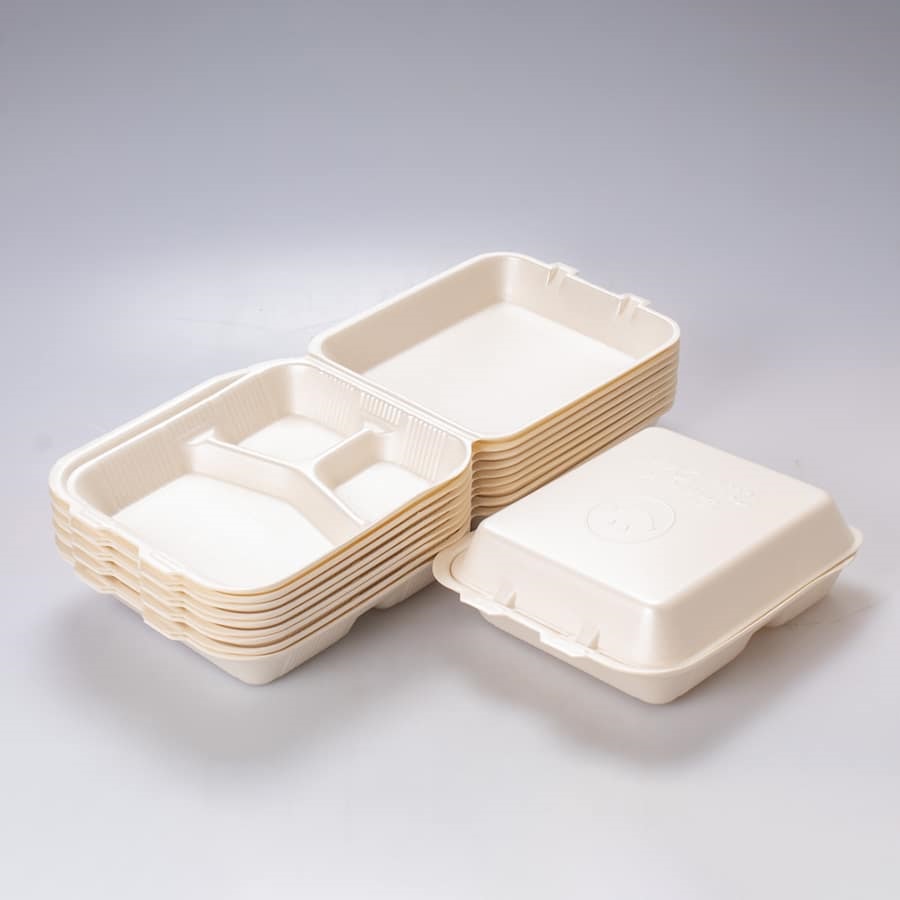 CONTENEDOR TERMICO BIODEGRADABLE 7X7 DIVISION REYMA 4 PAQ/50 PZAS 