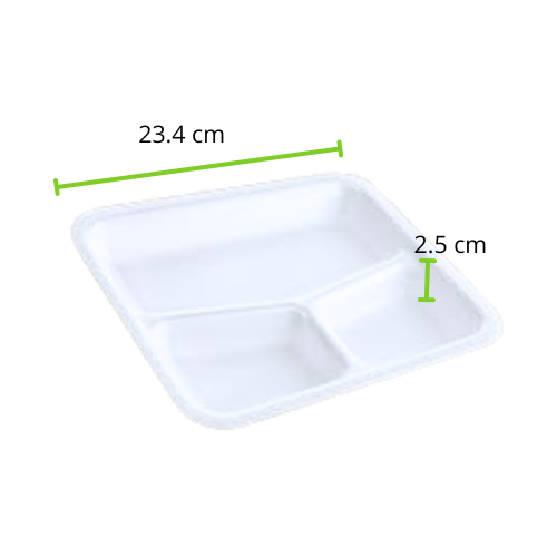 CHAROLA TERMICA 9 C/2 DIVISIONES REYMA 1 PAQ/25 PZAS