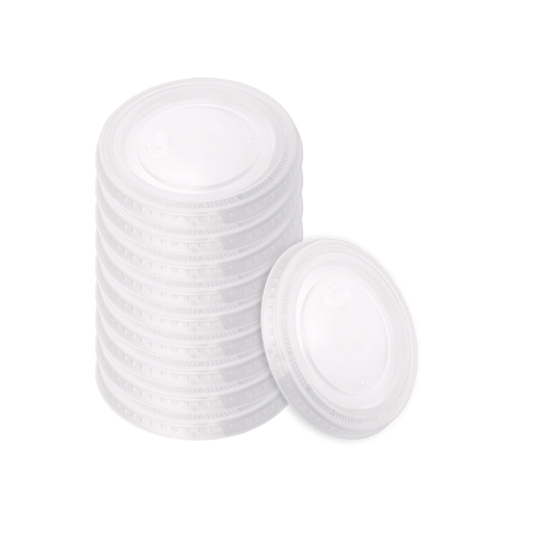 TAPA LISA P/VASO POLIPRO NO 12/14 REYMA 1 PAQ / 50 PZAS