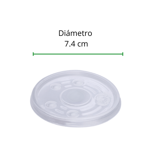 TAPA LISA P/VASO TERMICO NO 4CH/6 REYMA 1 PAQ / 50 PZAS