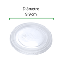 TAPA RANURADA P/VASO POLIPRO NO 16 REYMA 1 PAQ / 50 PZAS