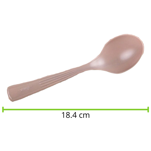 CUCHARA GRANDE BIODEGRADABLE 1 PAQ / 25 PZAS