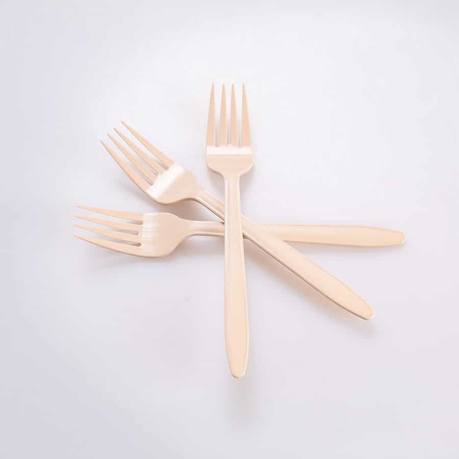 TENEDOR GRANDE BIODEGRADABLE 1 PQ / 25 PZ