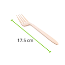 TENEDOR GRANDE BIODEGRADABLE 1 PQ / 25 PZ