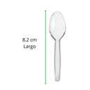 CUCHARA NEVERA 1 PQ / 100 PZ TRANSPARENTE