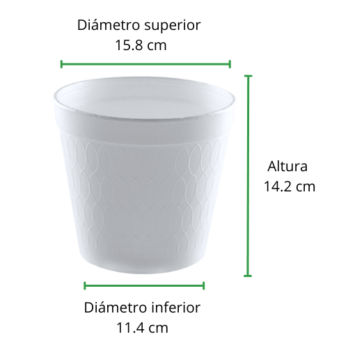 VASO TERMICO NO 60 REYMA 30 PAQ / 10 PZAS