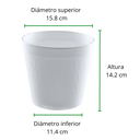 VASO TERMICO NO 60 REYMA 30 PAQ / 10 PZAS