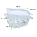 CONTENEDOR POLIESTIRENO R-12 REYMA 1 PAQ / 250 PZAS 