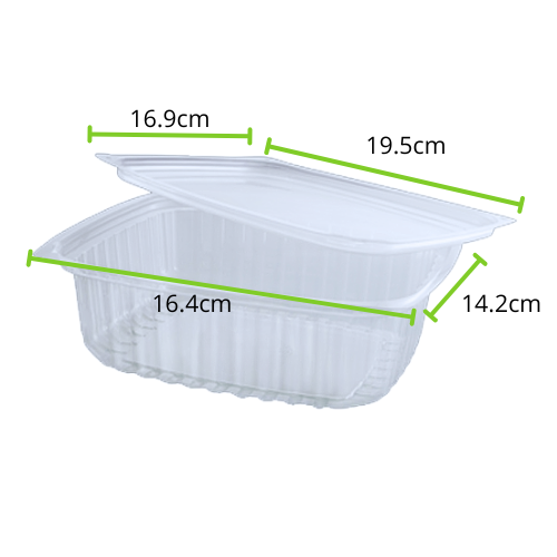 CONTENEDOR POLIESTIRENO R-32 REYMA 2 PAQ / 125 PZAS