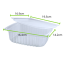 CONTENEDOR POLIESTIRENO R-32 REYMA 2 PAQ / 125 PZAS