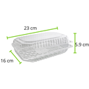 CONTENEDOR POLIESTIRENO RB-110 REYMA 1 PAQ / 250 PZAS