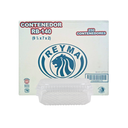 CONTENEDOR POLIESTIRENO RB-140 REYMA 1 PAQ / 250 PZAS 