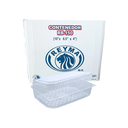 CONTENEDOR POLIESTIRENO RB-150 REYMA 1 PAQ / 250 PZAS
