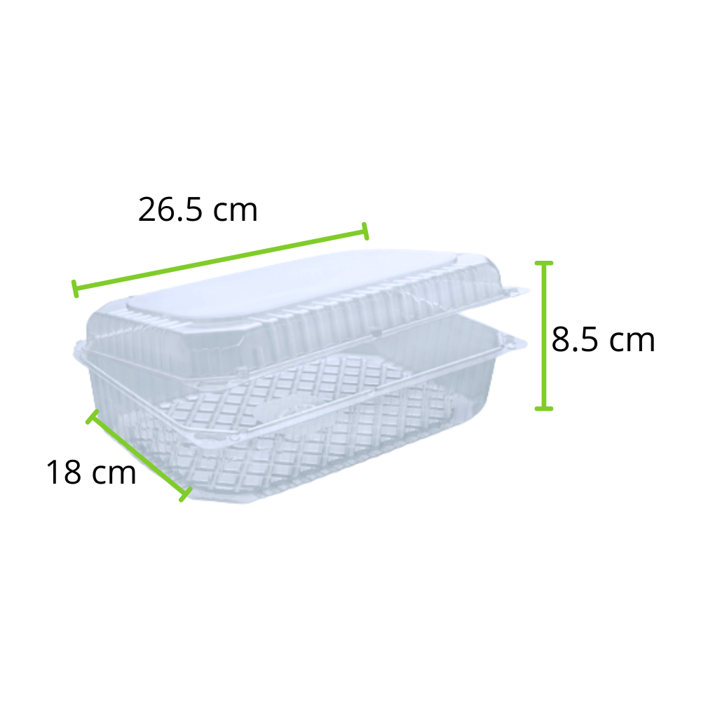 CONTENEDOR POLIESTIRENO RB-150 REYMA 1 PAQ / 250 PZAS