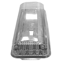 CONTENEDOR POLIESTIRENO R-540 REYMA CON BASE NEGRA 1 PAQ/50 PZAS