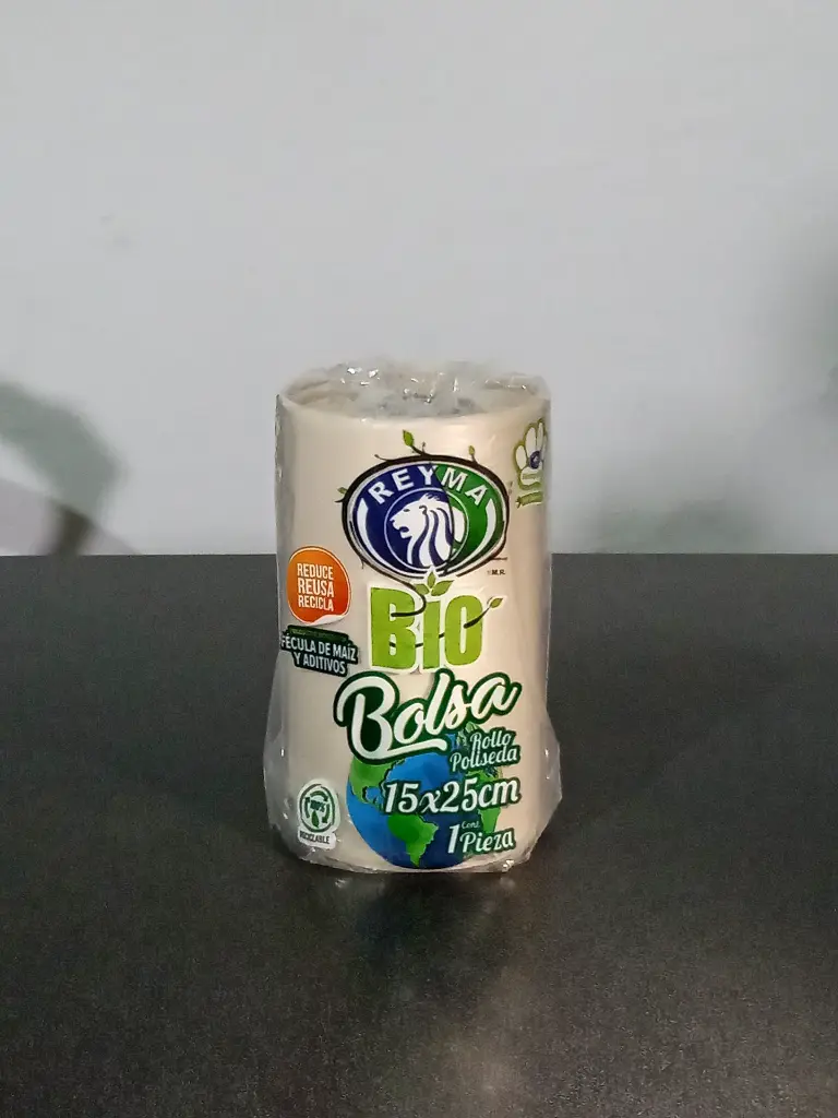 Paq Bolsa Bio Poliseda 15x25 Rollo Con fondo.webp