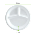 PLATO TERMICO 10 DIVISIÓN REYMA 1 PAQ/25 PZAS