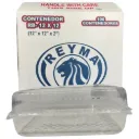 [RB12X12 CAJA-R1M8S2] CONTENEDOR POLIESTIRENO RB-12X12 REYMA 1 PAQ / 100 PZAS