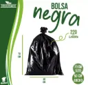[BNB50X70X220-R7BM4S1] Bolsa negra para basura 50x70 cm Calibre 220 (Kg)