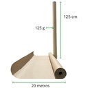 [PK125X20M-R7M2S3]METROSPapel Kraft rollo 125 cm de ancho x Cal 125 g x 20 METROS