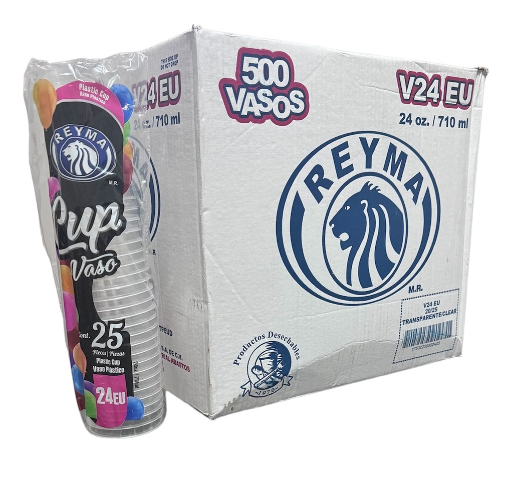 [VP24EU CAJA] [VP24EU CAJA-R5M3S3] VASO POLIPRO NO 24 EU REYMA 20 PAQ / 25 PZAS