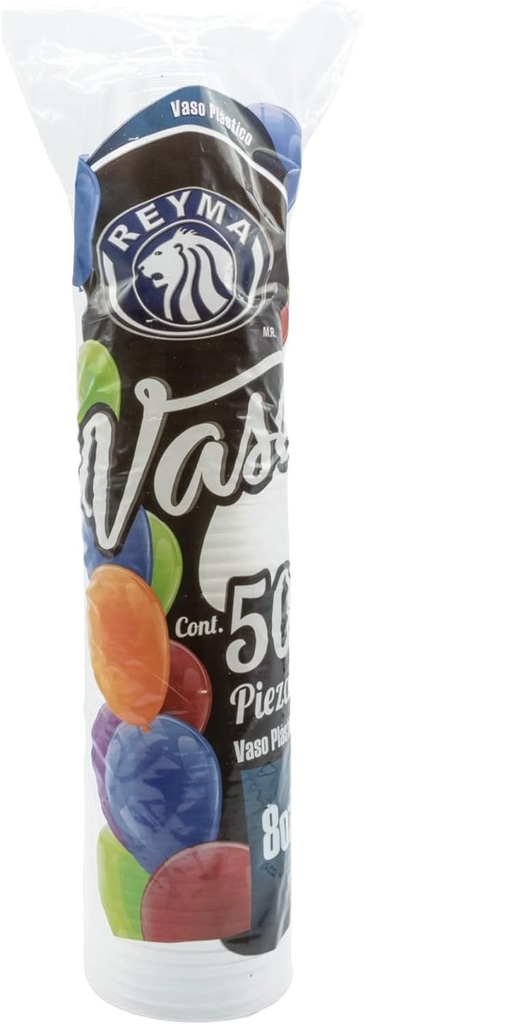 [VP8-R6M1S0] VASO POLIPRO NO 8 REYMA 1 PAQ / 50 PZAS