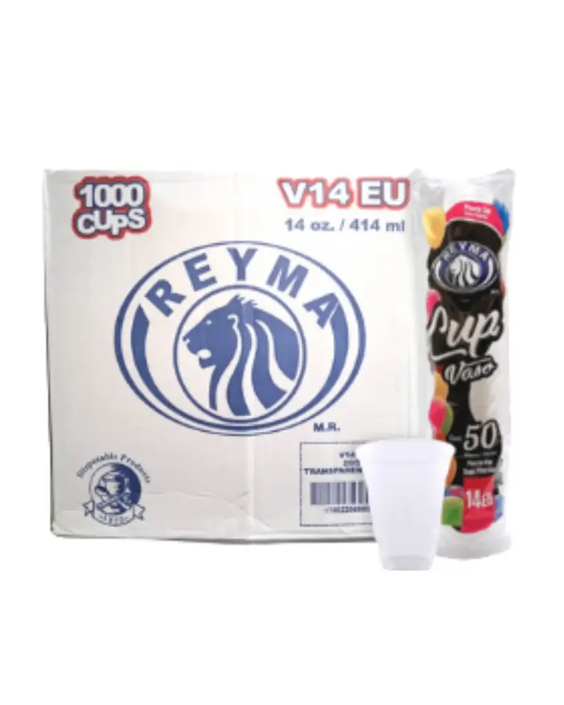 [VP14EU CAJA-R5M3S0] VASO POLIPRO NO 14 EU REYMA 20 PAQ / 50 PZAS