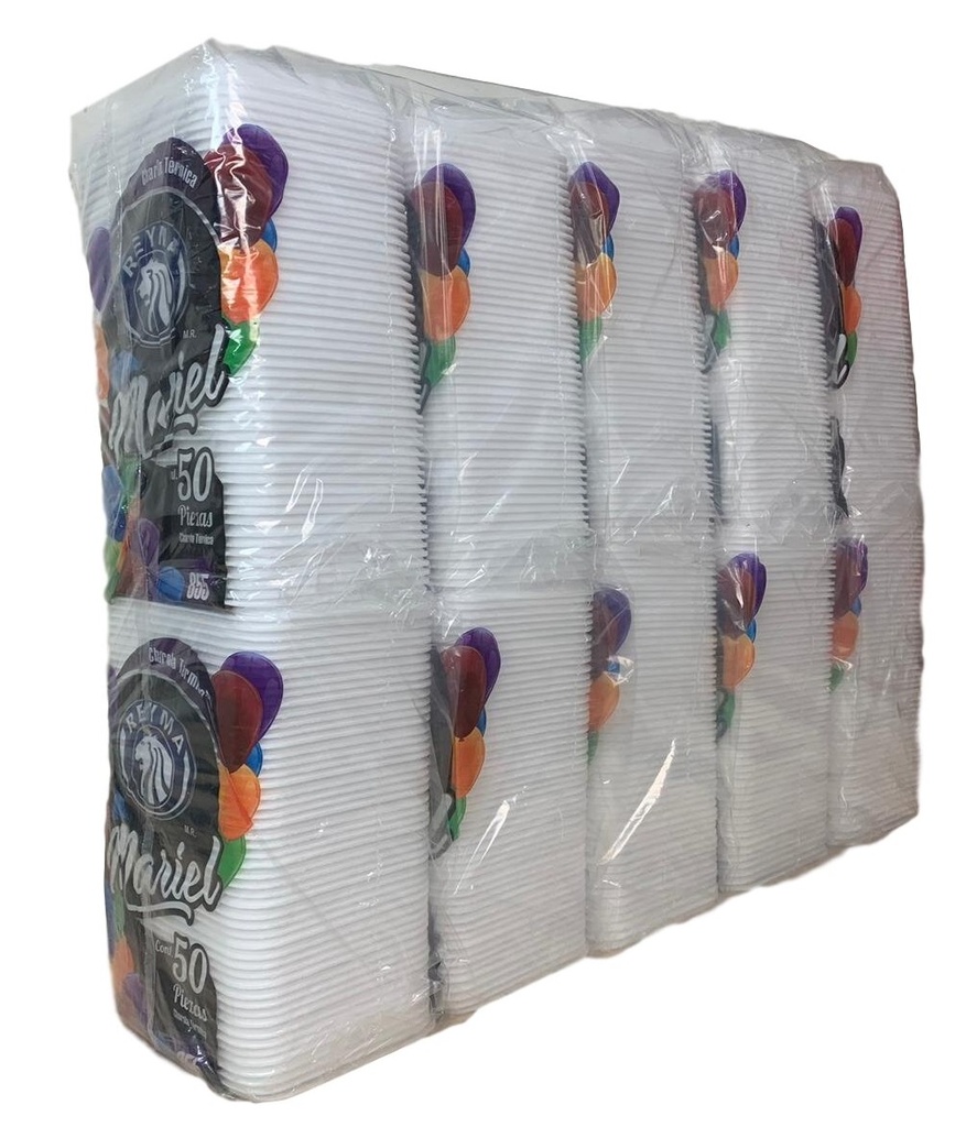 [CH855MA COLCHON-R7AM1S2] CHAROLA TERMICA 855 MARIEL 10 PAQ/50 PZAS
