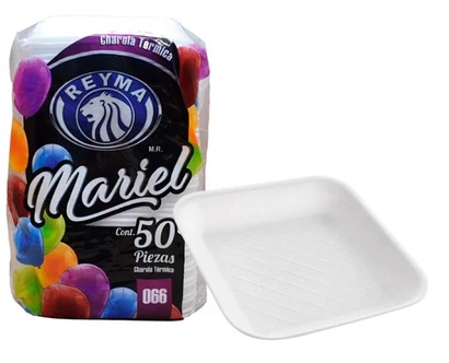 [CH066MA-R2M2S2] CHAROLA TERMICA 066 MARIEL 1 PAQ/50 PZAS