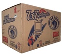 [CN7X7L4P CAJA-R1AM2S2] CONTENEDOR TERMICO 7X7 LISO REYMA 4 PAQ/50 PZAS
