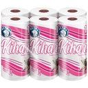 [DT168I06P04B024-R8M1S3] TOALLA COCINA KIHARA 168 HOJAS C/EMP IND 1 PAQ/6 ROLLOS
