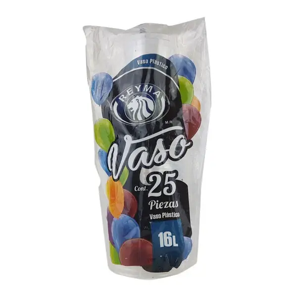 [VP16L-R7M2S1] VASO POLIPRO NO 16L REYMA 1 PAQ / 25 PZAS