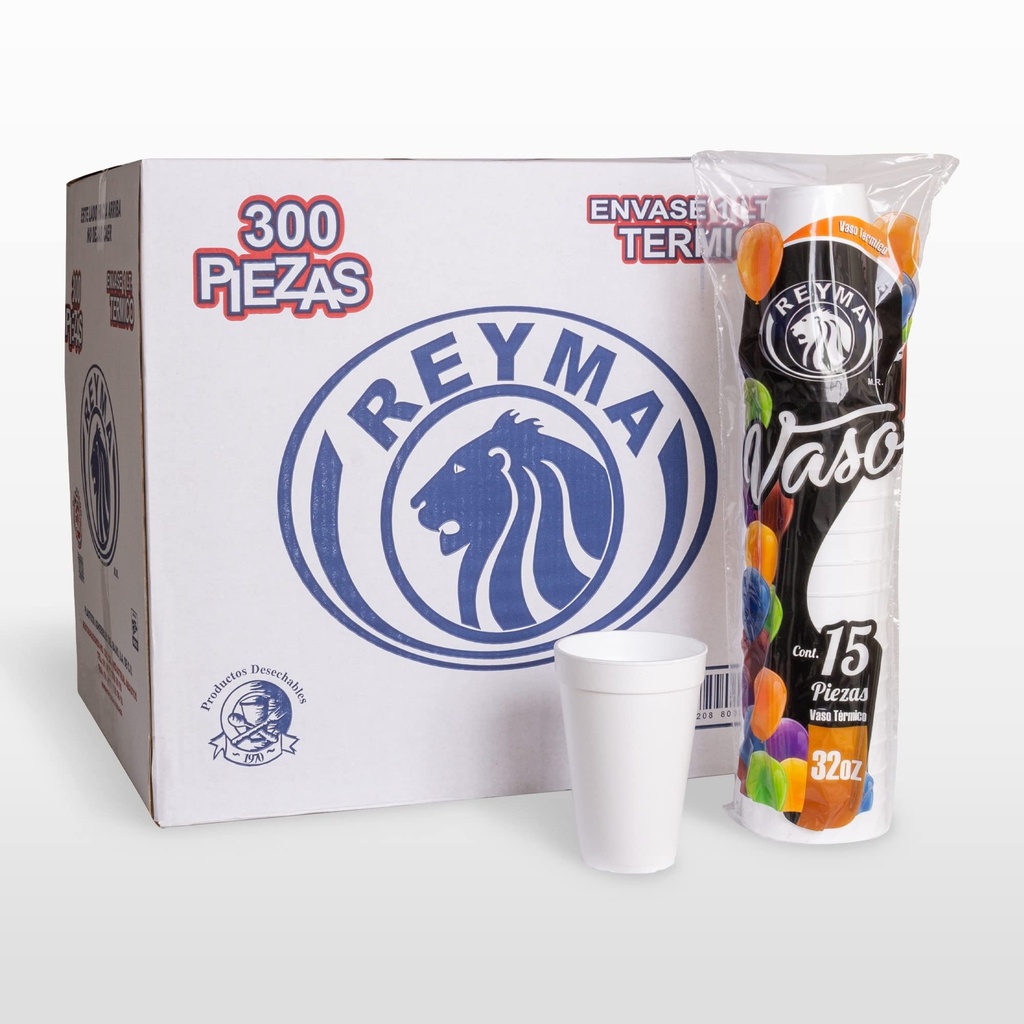 [VT1LT CAJA] [VT1LT CAJA-R5BM3S1] VASO TERMICO NO 1 LITRO REYMA 20 PAQ / 15 PZAS