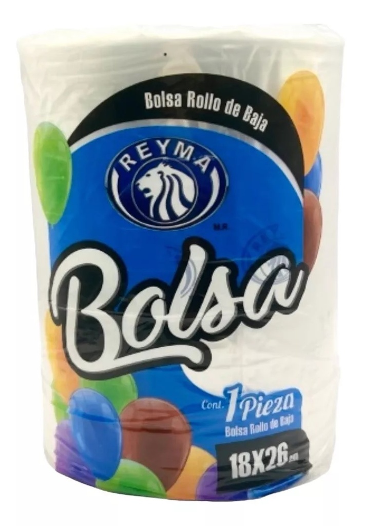 [BBR1826-R7AM1S2] BOLSA BAJA ROLLO 18 X 26 1 ROLLO