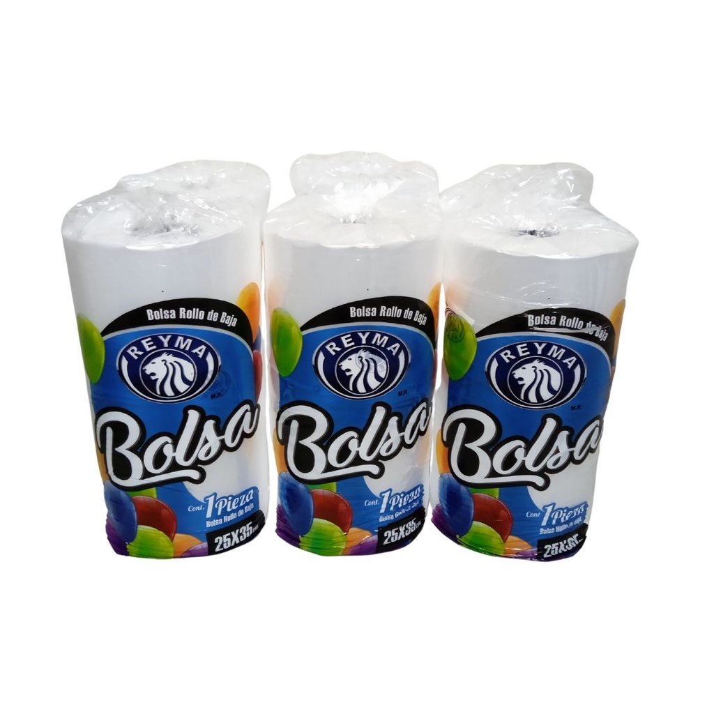 [BBR2535 BLT-R3M2S3] BOLSA BAJA ROLLO 25 X 35 1BLT-6 ROLLOS