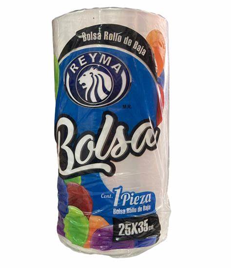 [BBR2535-R7AM1S2] BOLSA BAJA ROLLO 25 X 35 1 ROLLO