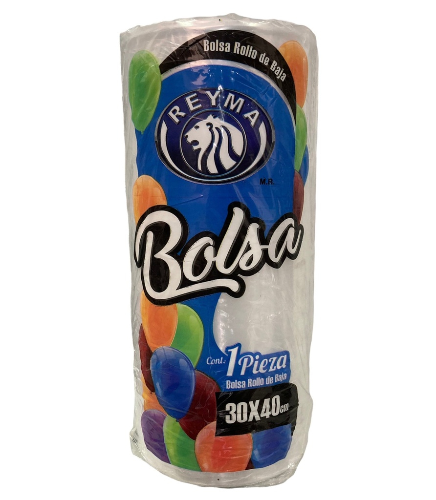 [BBR3040-R7AM1S2] BOLSA BAJA ROLLO 30 X 40 1 ROLLO