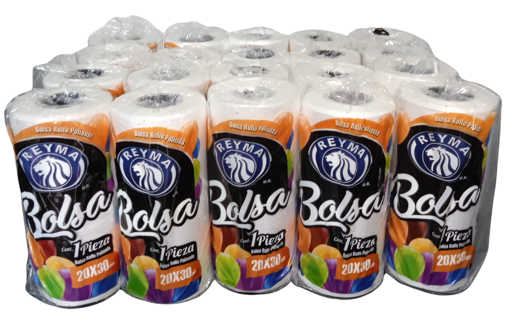 [BPRCH2030 BLT-R3M3S2] BOLSA POLISEDA ROLLO CHICO 20 X 30 1BLT-20 ROLLOS