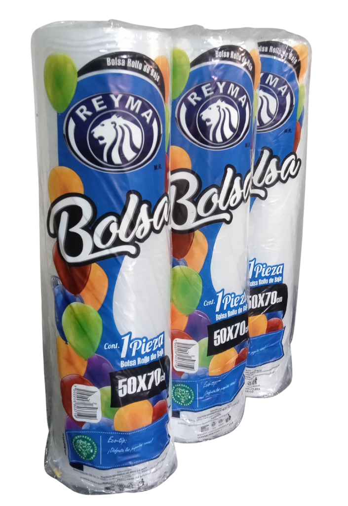 [BBR5070 BLT-R3M2S2] BOLSA BAJA ROLLO 50 X 70 1BLT-3 ROLLOS