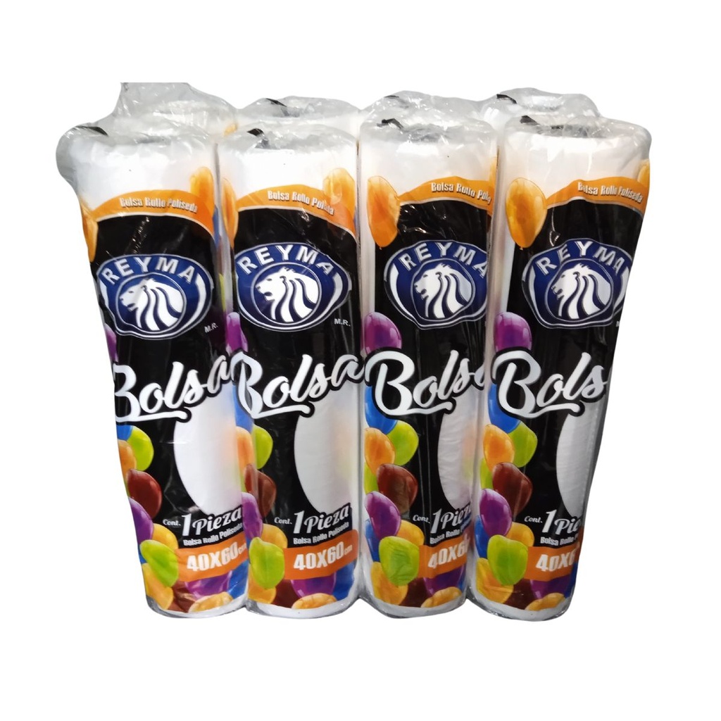[BPRCH4060 BLT-R3M3S1] BOLSA POLISEDA ROLLO CHICO 40 X 60 1BLT-8 ROLLOS