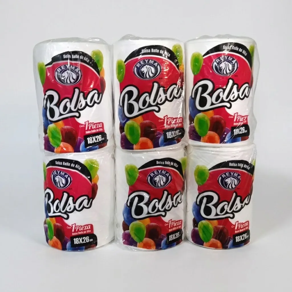 [BAR1826 BLT] [BAR1826 BLT-R3M1S3] BOLSA ALTA ROLLO 18 X 26 1BLT-12 ROLLOS