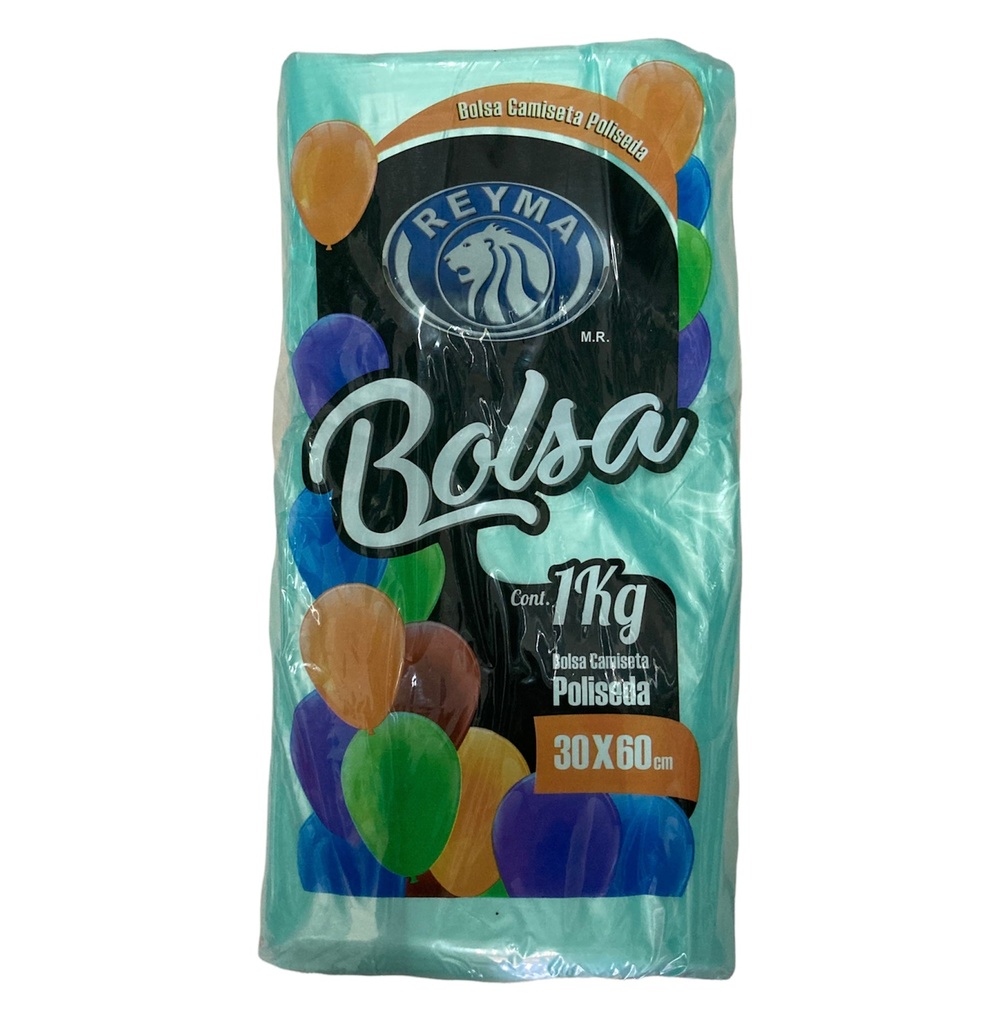 [BPF3060-R3M4S2] BOLSA POLISEDA FUELLE CAMISETA 30 X 60 1KG