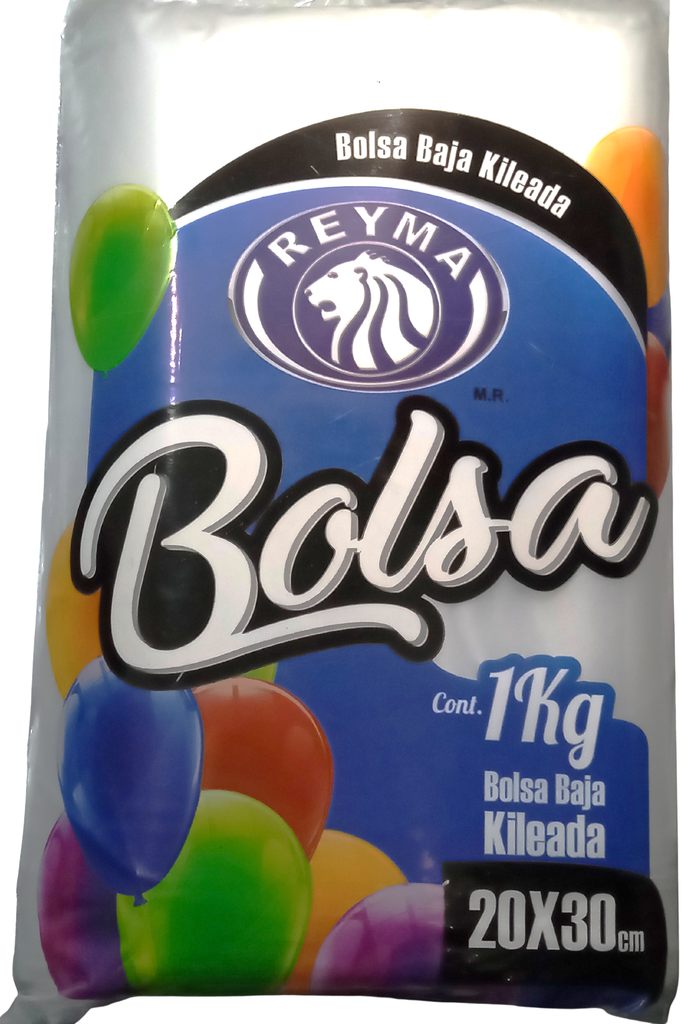 [BBCK2030-R7BM4S3] BOLSA BAJA CORTADA KILEADA TRANSPARENTE 20 X 30 1KG