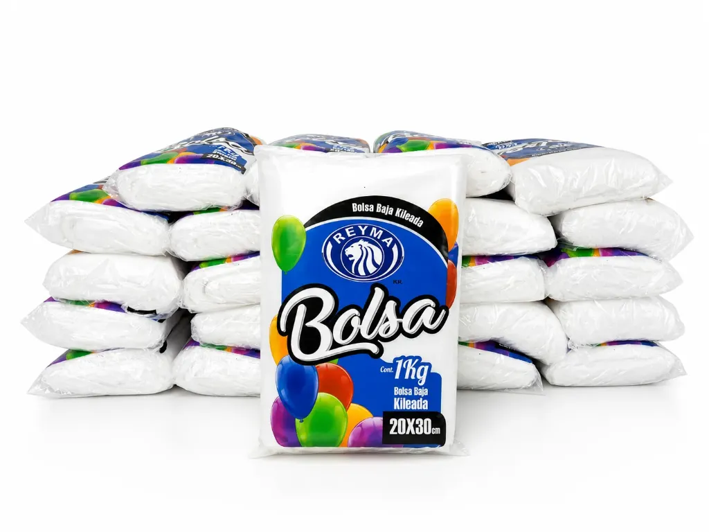 [BBCK2030 BLT] [BBCK2030 BLT-R4M1S1] BOLSA BAJA CORTADA KILEADA TRANSPARENTE 20 X 30 1BLT-25KG