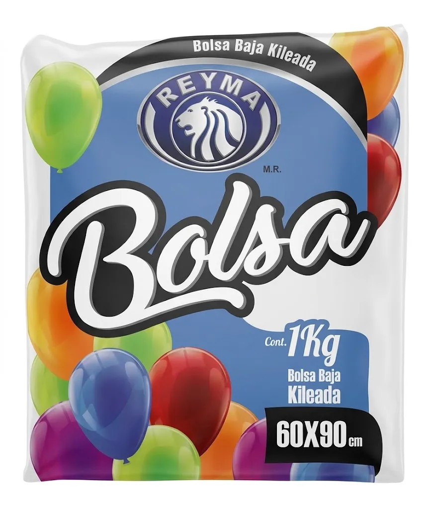 [BBCK6090] [BBCK6090-R7BM4S2] BOLSA BAJA CORTADA KILEADA TRANSPARENTE 60 X 90 1KG