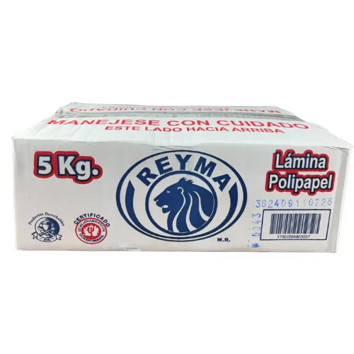 [LAC2030 CAJA-R1M5S1] LAMINA ALTA CORTADA 20 X 30 1 CJ/5 KGS 
