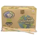 [POCES26BIO-R1M3S0] POPOTE BIODEGRADABLE CAJA ESTUCHADO 26 CM 1 CJ/500 PZAS